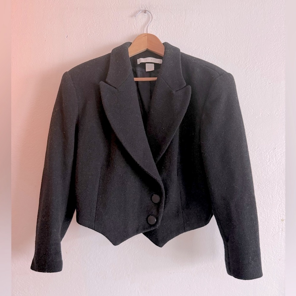 🍁50% Off Rdy 4 Fall Sale VINTAGE The Limited Cropped Wool Coat